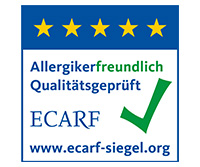ECARF-Siegel. Informationen auf www.ecarf-siegel.org