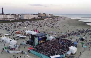 Drohne Beach Days Borkum 2022_Konzert