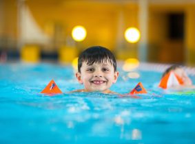Schwimmkurs für Kinder im Gezeitenland Borkum
