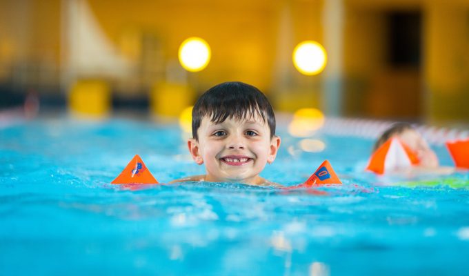 Schwimmkurs für Kinder im Gezeitenland Borkum