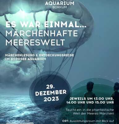 Lesung von Meeres-Märchen im Nordsee Aquarium